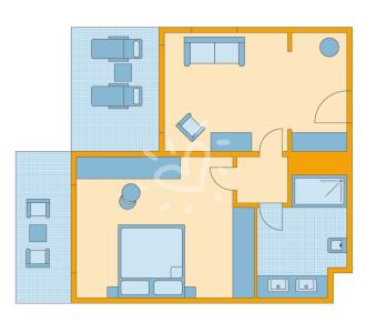 Zimmerskizze Nobilis Family Room Classic Main Building