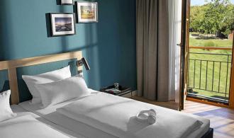 Fleesensee Double Room Classic Schlafzimmer