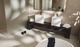 Jandia Playa Junior Suite Superior Torre Partial Sea View Bad