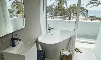 Jandia Playa Junior Suite Classic Torre Sea View Bad