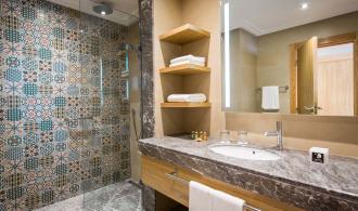 Agadir Double Room Economy Badezimmer